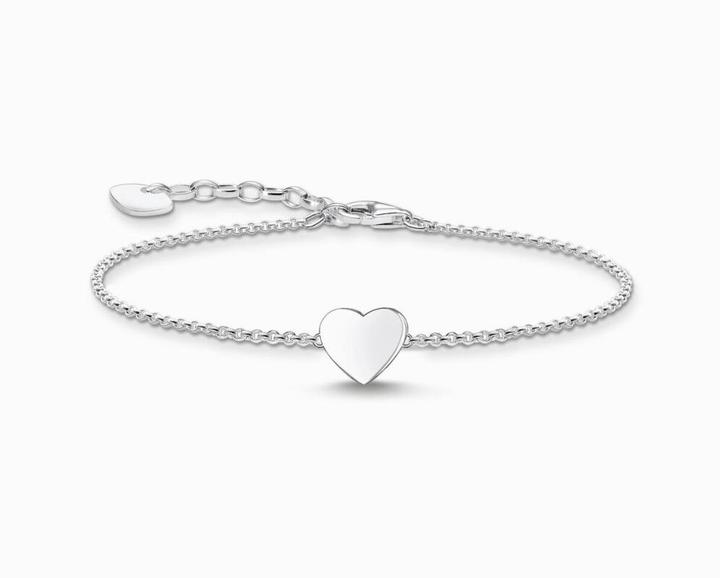 Actual product image Thomas Sabo Heart bracelet silver (19 cm, 925 sterling silver)
