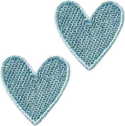 Immagine prodotto Mono Quick Applikationen - Fashion and Home - aufbügelbar Herz Jeans (2 x)