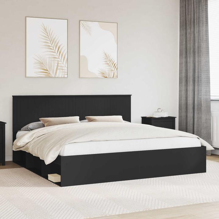 Image du produit vidaXL Moderner Bettrahmen (200 x 200 cm)