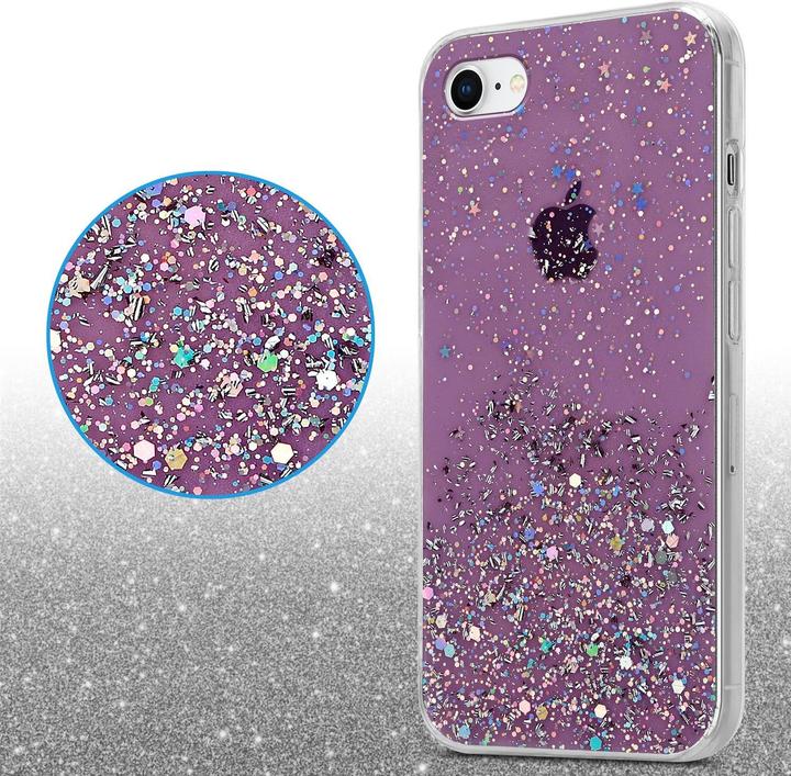 Immagine prodotto Cadorabo Copertura in TPU scintillante (Apple iPhone 7, Apple iPhone SE (seconda generazione))
