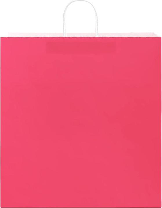 Actual product image VidaXL Kraft paper bags 50 pcs. with handle Pink 45x17x48 cm paper bag (Gift bag, 50 x)