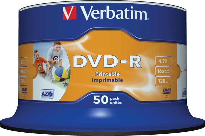 Image du produit Verbatim Dvd-R (50 x)