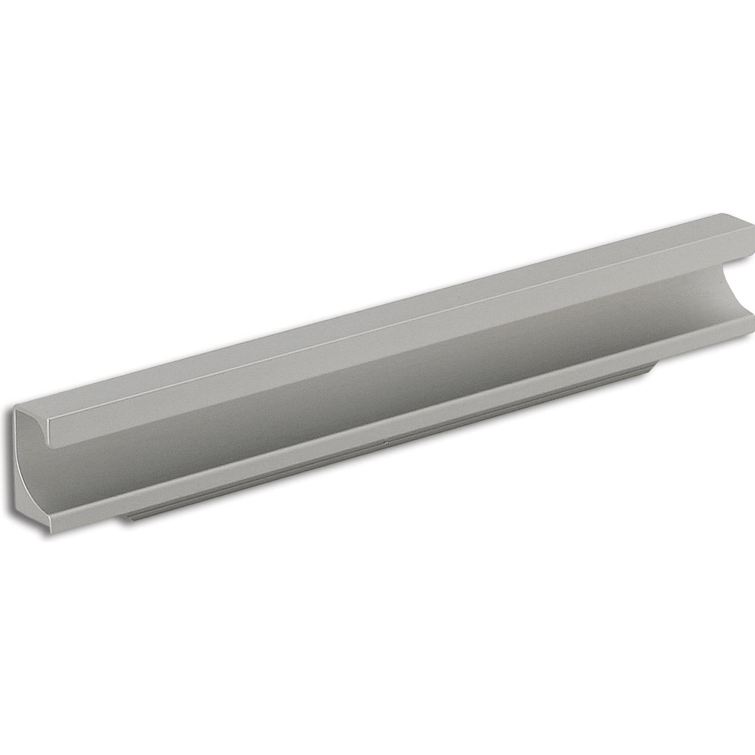 Schüco, Möbelgriff, Griffleiste Abellio Länge 445 mm, Aluminium silber eloxiert