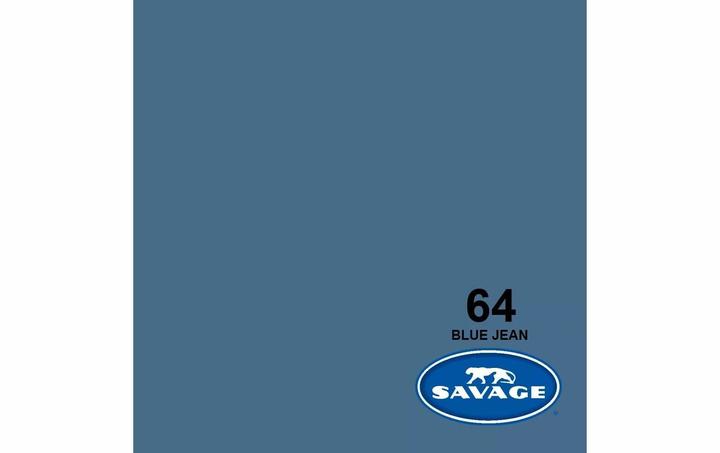 Actual product image Savage Background paper 2.72 x 11m Blue Jean (272 cm, 1100 cm)
