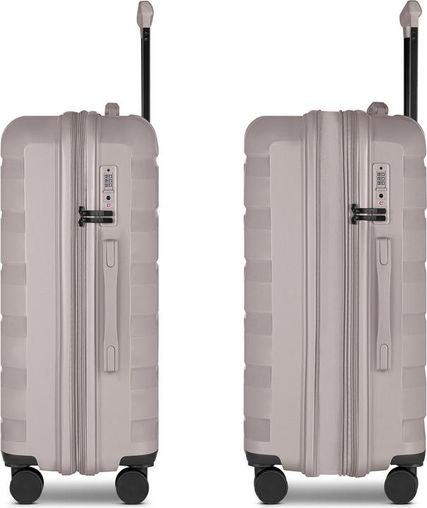 Produktbild D&N South Dakota 4 Rollen Trolley M 66 cm mit Dehnfalte (62 l)