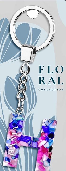 Actual product image Buchstaben-Schlüsselanhänger - Hania