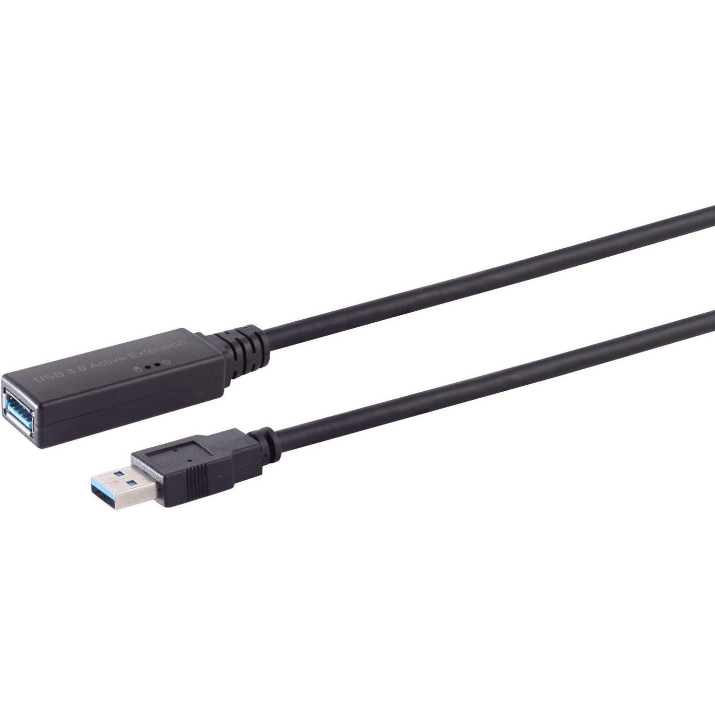 Shiverpeaks S/CONN maximum connectivity USB-Typ C--Aktive USB-A Verlängerung, USB 3.0, 5Gbps, 20m (20 m, USB 3.0), USB K...