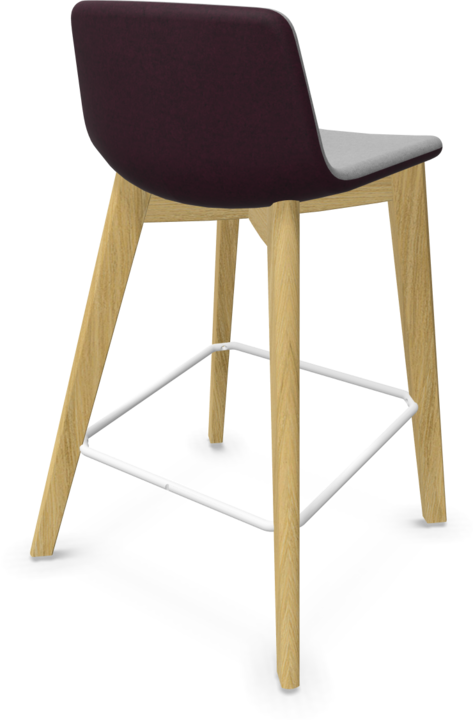 Grey, White, Bordeaux - Red melange, Ash natural light grey stained