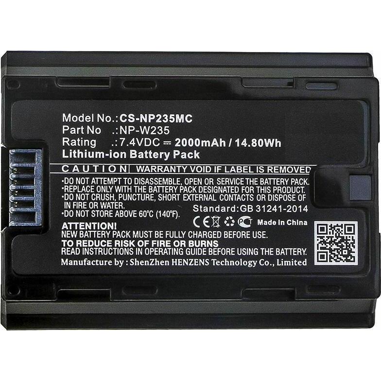 CoreParts Battery for Camera (Akku), Kamera Stromversorgung, Schwarz