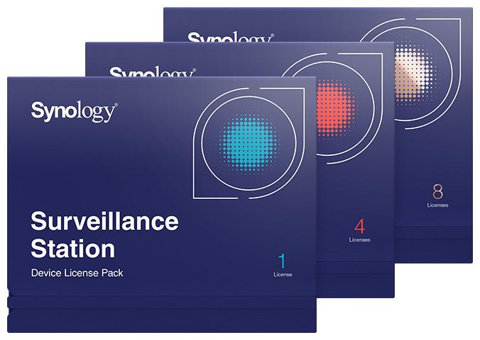 Actual product image Synology Camera License Pack (4 licenses)