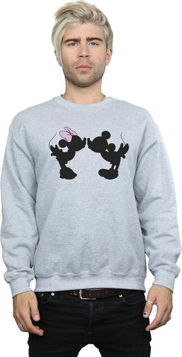 Produktbild Disney Mickey Minnie Kiss Silhouette Sweatshirt (S)