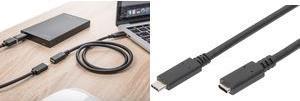 Produktbild Digitus USB C – USB C (2 m, USB 2.0, 15 W)