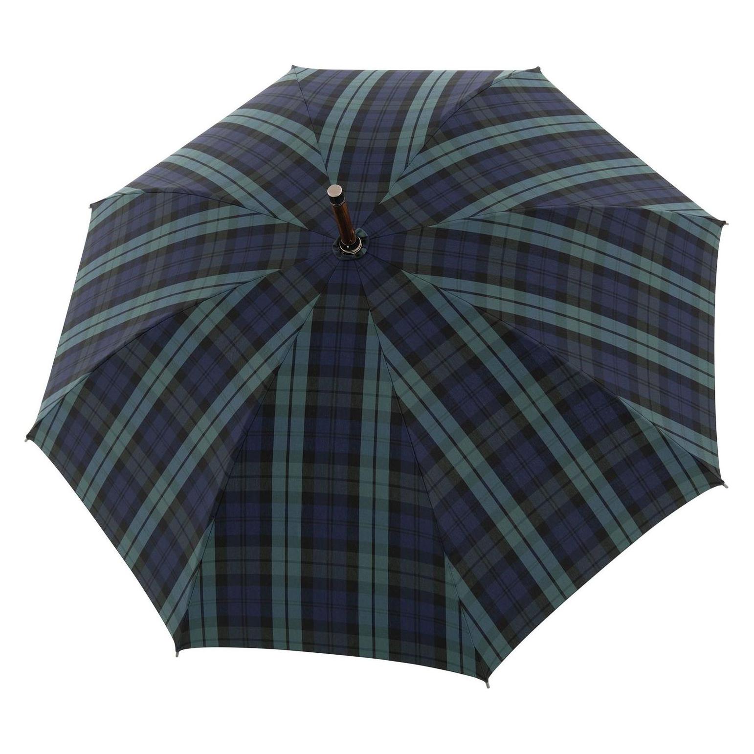 Doppler Manufaktur, Unisex, Regenschirm, Kastanie Zürs, Mehrfarbig, Grün