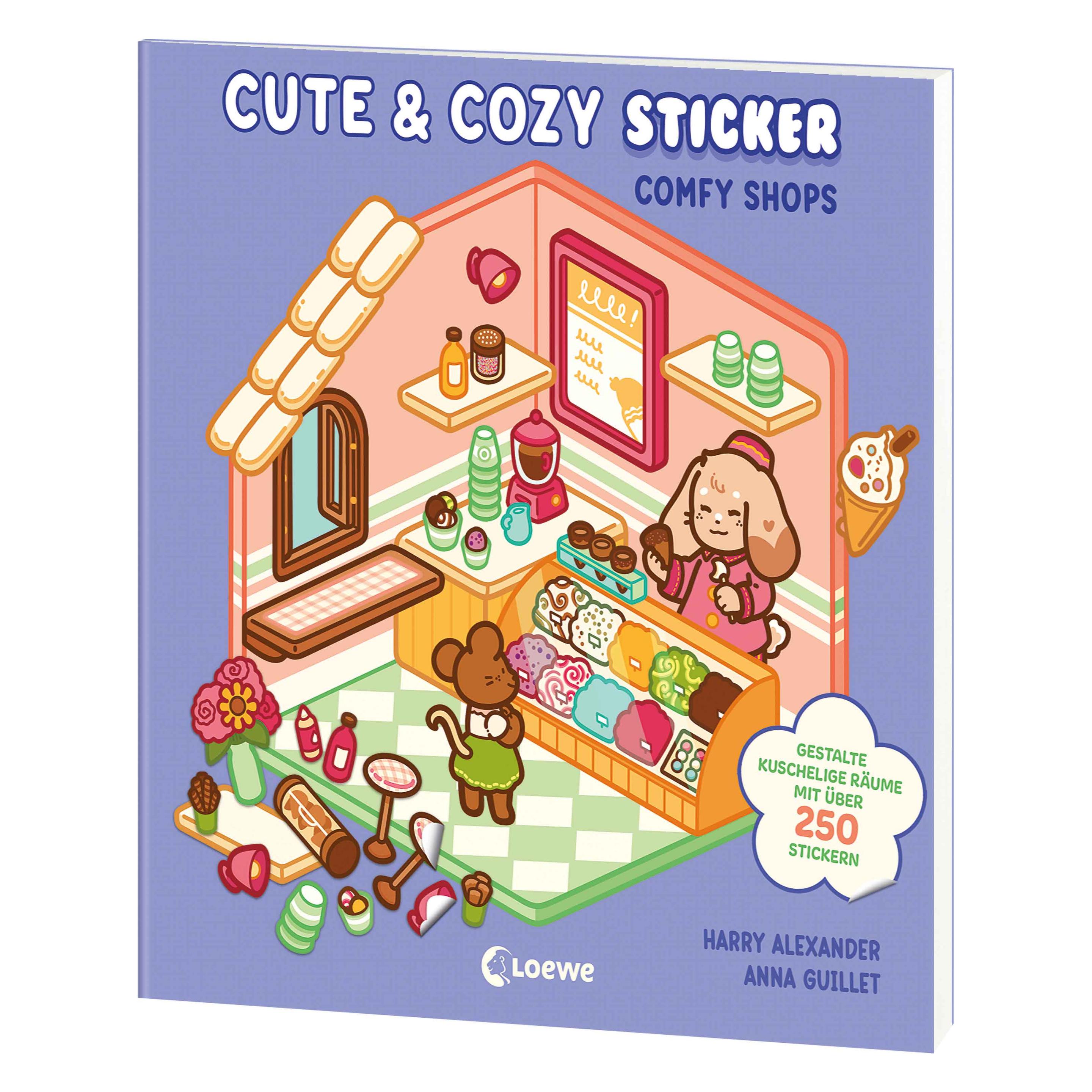 Loewe Cute & Cozy Sticker - Comfy Shops (250 Sticker) (64798042)