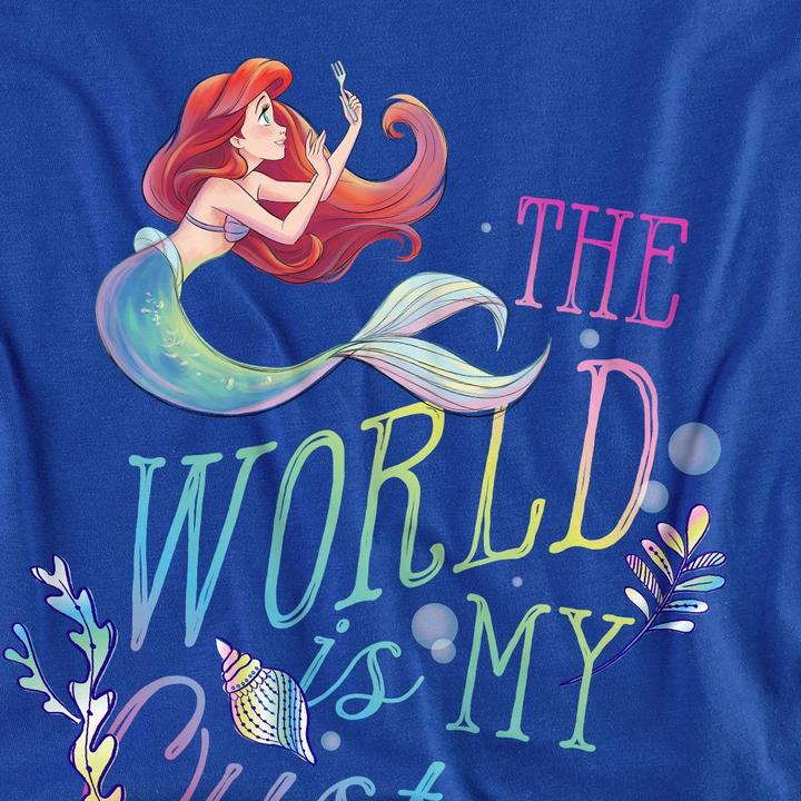 Immagine prodotto The Little Mermaid World Is My Oyster Maglietta Adulto Unisex (S)