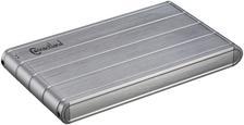 Produktbild Connectland Boitier externe compatible USB 2.0 - 2"1/2 IDE + S-ATA (Argent) (2.5")