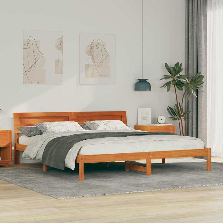 Image du produit vidaXL Plattformbettgestell (200 x 200 cm)