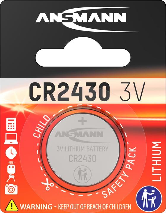 Actual product image Ansmann Cr2430 (1 pcs., CR2430, 300 mAh)