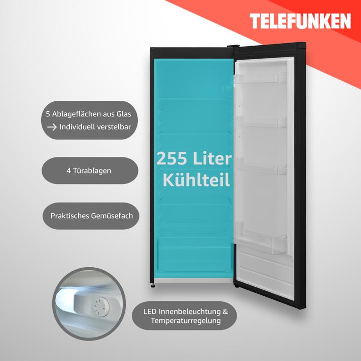 Produktbild Telefunken KTFK265EDI (255 l)