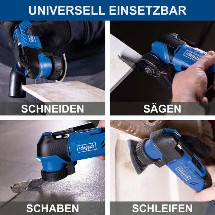 Image du produit Scheppach Akku-Multifunktionswerkzeug C-MT40-X (Un outil multifonctionnel)