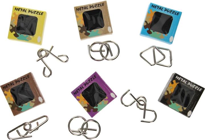 Produktbild Metall Mini Gehirn Puzzle (1 Teil)