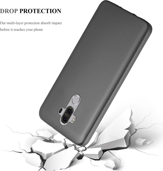 Produktbild Cadorabo TPU Matt Metallic Cover (Huawei Mate 9)