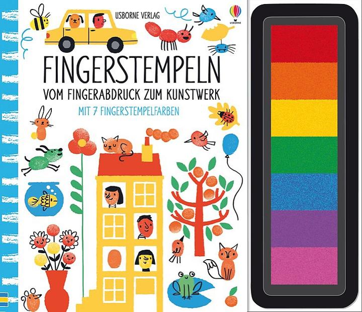 Produktbild Fingerstempeln: Vom Fingerabdruck zum Kunstwerk