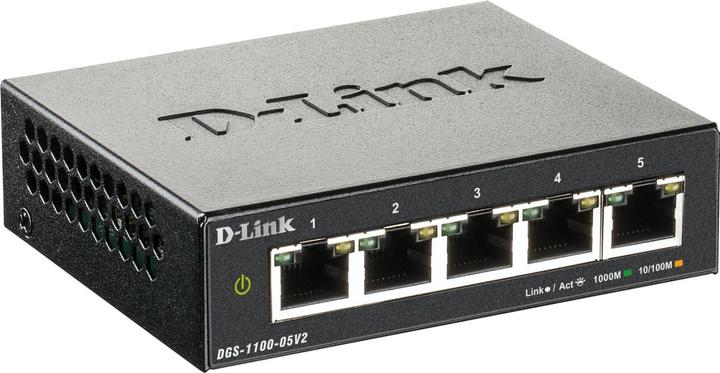 Productafbeelding D-Link DGS 1100-05V2 (5 Havens)