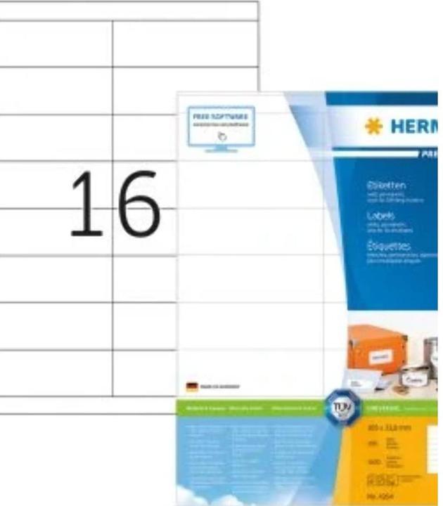 Image du produit HERMA Étiquettes universelles A4