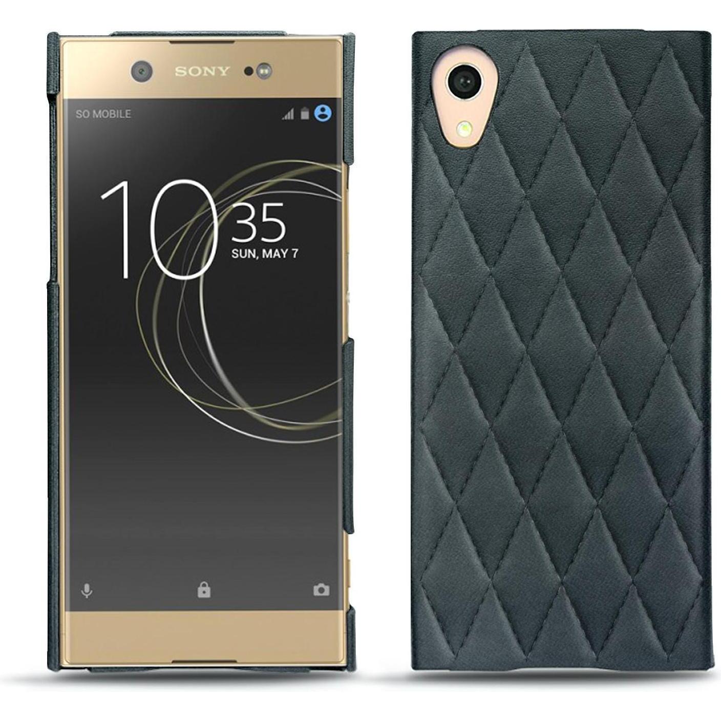 Thumbnail - Noreve Lederschutzhülle (Sony Xperia XA1 Ultra), Smartphone Hülle, Blau