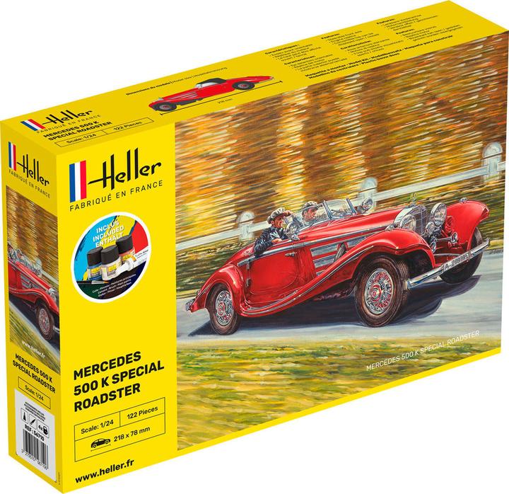 Actual product image Heller STARTER KIT 500 K Special Roadster