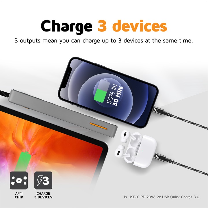 Immagine prodotto Xtorm Carburante Serie 4 (10000 mAh, 20 W, 37 Wh)
