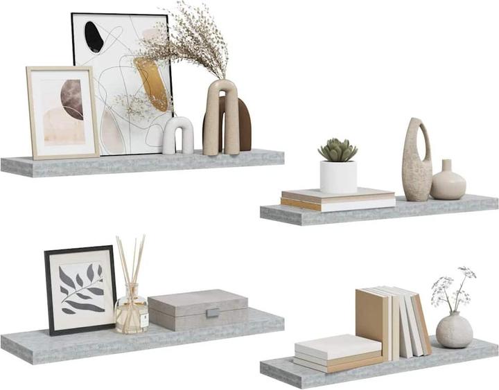 Actual product image vidaXL Wandregal (23.50 x 80 x 3.80 cm)