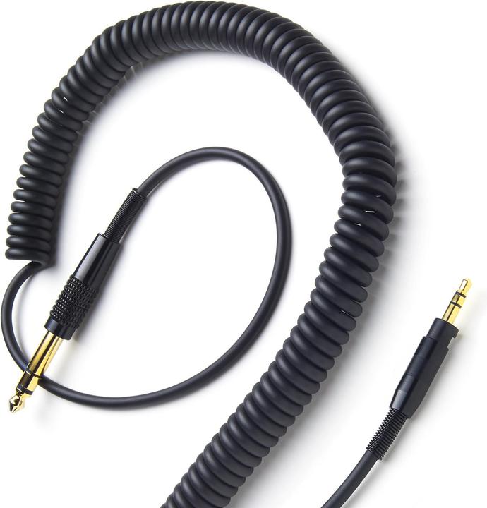 V-Moda CoilPro Kabel, Spiralkabel (1.2m, 3.5mm Klinke, iPhone, iPad Air, iPad mini, iPad)