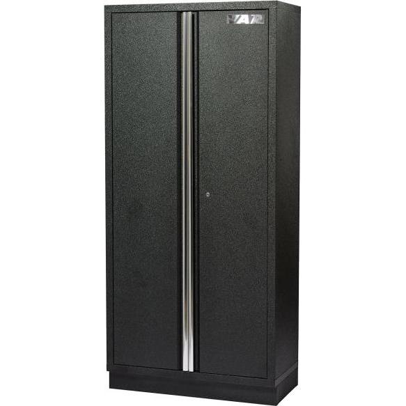 VAR, Badezimmerschrank, HOCHSCHRANK 2-türig Black Ed.