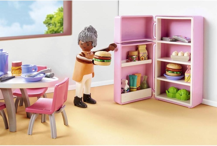 Actual product image Playmobil 71608 Playm. Kitchen with dining area 71608 (71608, Playmobil My Life)