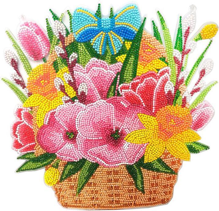 Immagine prodotto Craft Buddy Primavera, 30x30cm cesto d'arte appeso