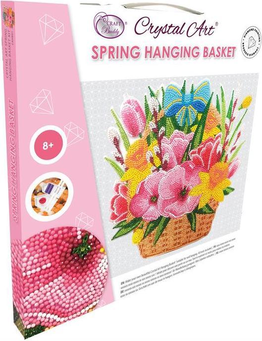 Immagine prodotto Craft Buddy Primavera, 30x30cm cesto d'arte appeso