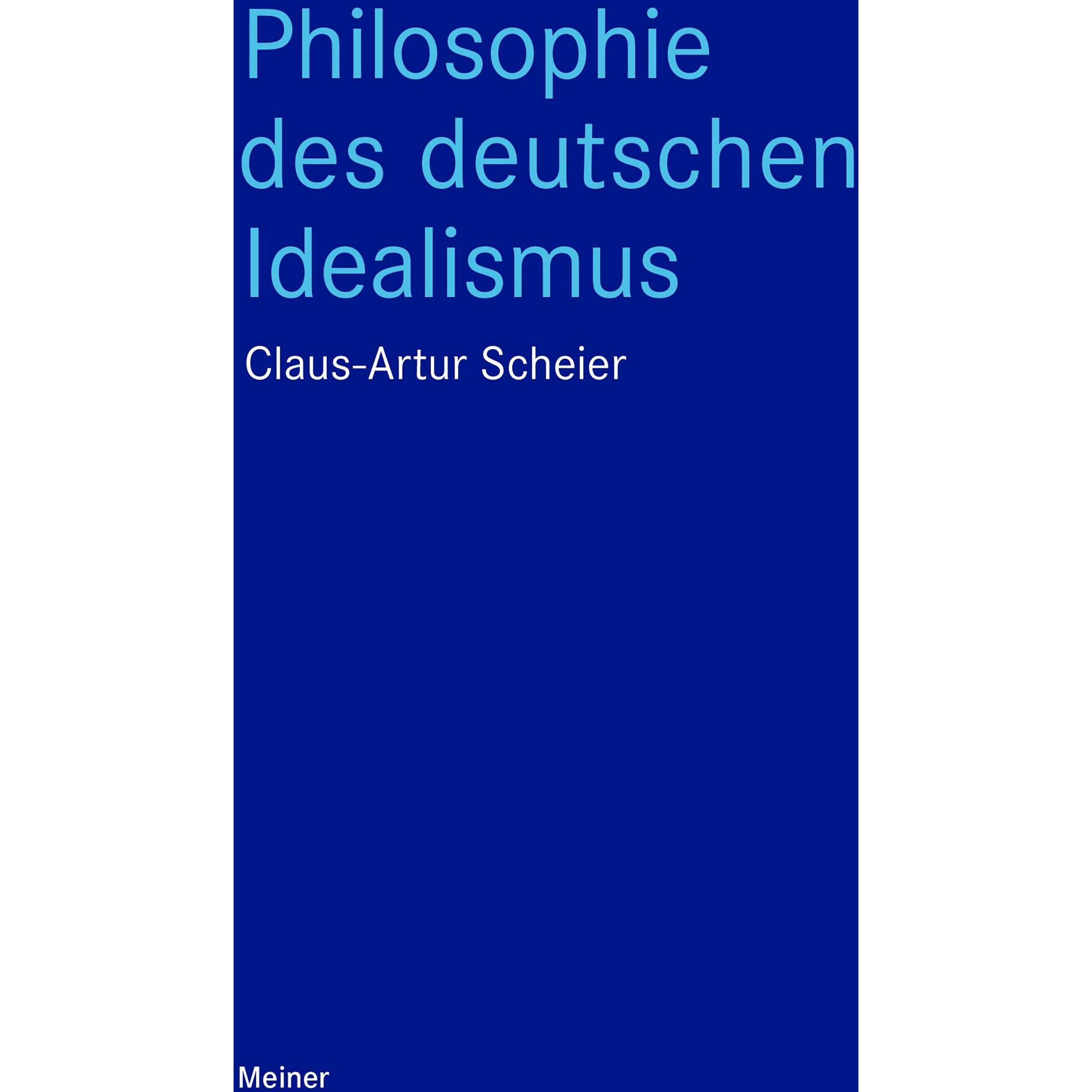 Scheier:Philosophie des Deutschen Ideal, Sachbücher