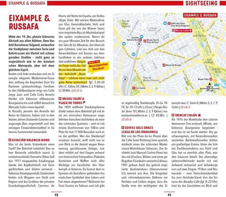 Produktbild Reiseführer Valencia (Deutsch, Julia Macher, 2023)