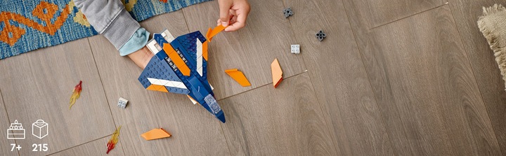 Produktbild LEGO Überschalljet (31126, LEGO Creator 3-in-1)