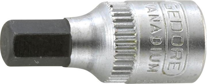 Produktbild Gedore IN 20 L 8-60 Schraubendrehereinsatz 1/4" lang Innen-6-kant 8 mm (8 mm)