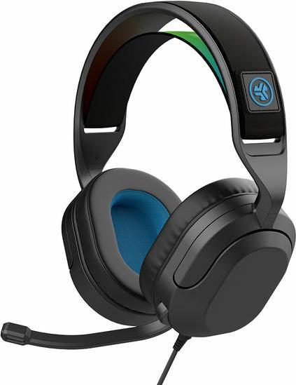 Produktbild JLab Audio Jlab Nightfall Wired Gaming Headset Black Kabelgebunden, 3,5-mm-AUX-Konsolenkabel (Kabelgebunden)