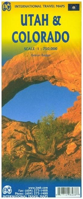 Immagine prodotto Mappe. Utah e Colorado