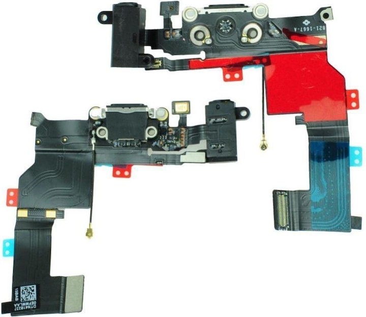 Produktbild Partner Telecom LCD display! OEM Charging Connector Flex Cable for iPhone 5S black (Display, iPhone 5S)