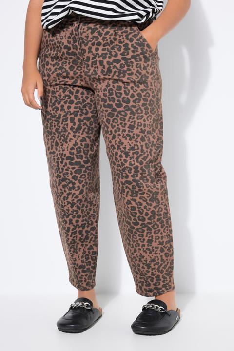 Immagine prodotto Studio Untold Jeans con taglio della gamba ampio a palloncino e design leopardato (58)