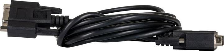 Produktbild RS PRO Serielles Kabel / 9-polig, D-Sub Stecker / 9-polig, D-Sub Buchse, 3m, Schwarz (3 m)