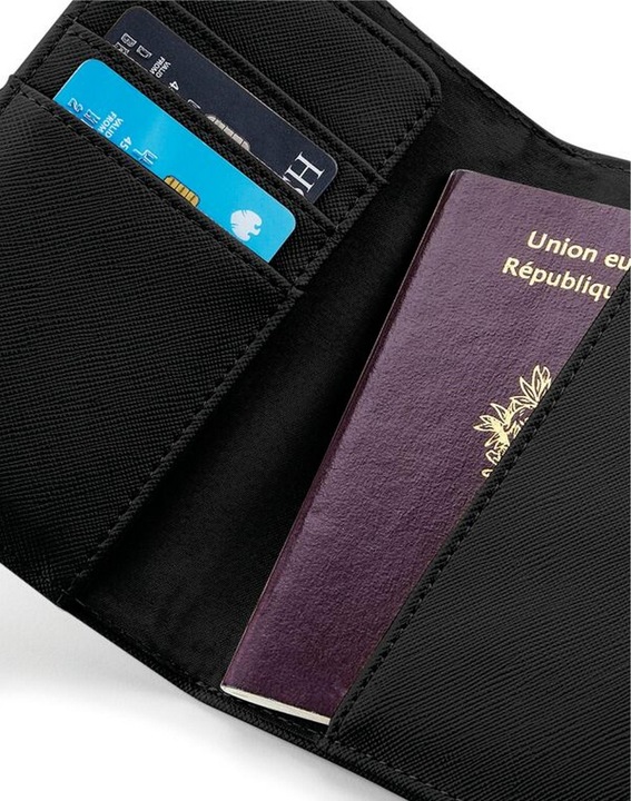 Actual product image Bagbase Boutique Passport Holder and Luggage Tag Set