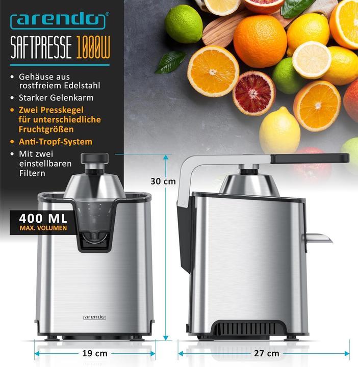 Actual product image Arendo Saftpresse