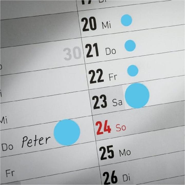 Produktbild Avery Markierungspunkte blau